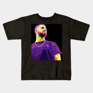 drake pop art Kids T-Shirt